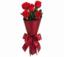 Букет 5 Красных роз Эдлесс Лав в Северодвинске