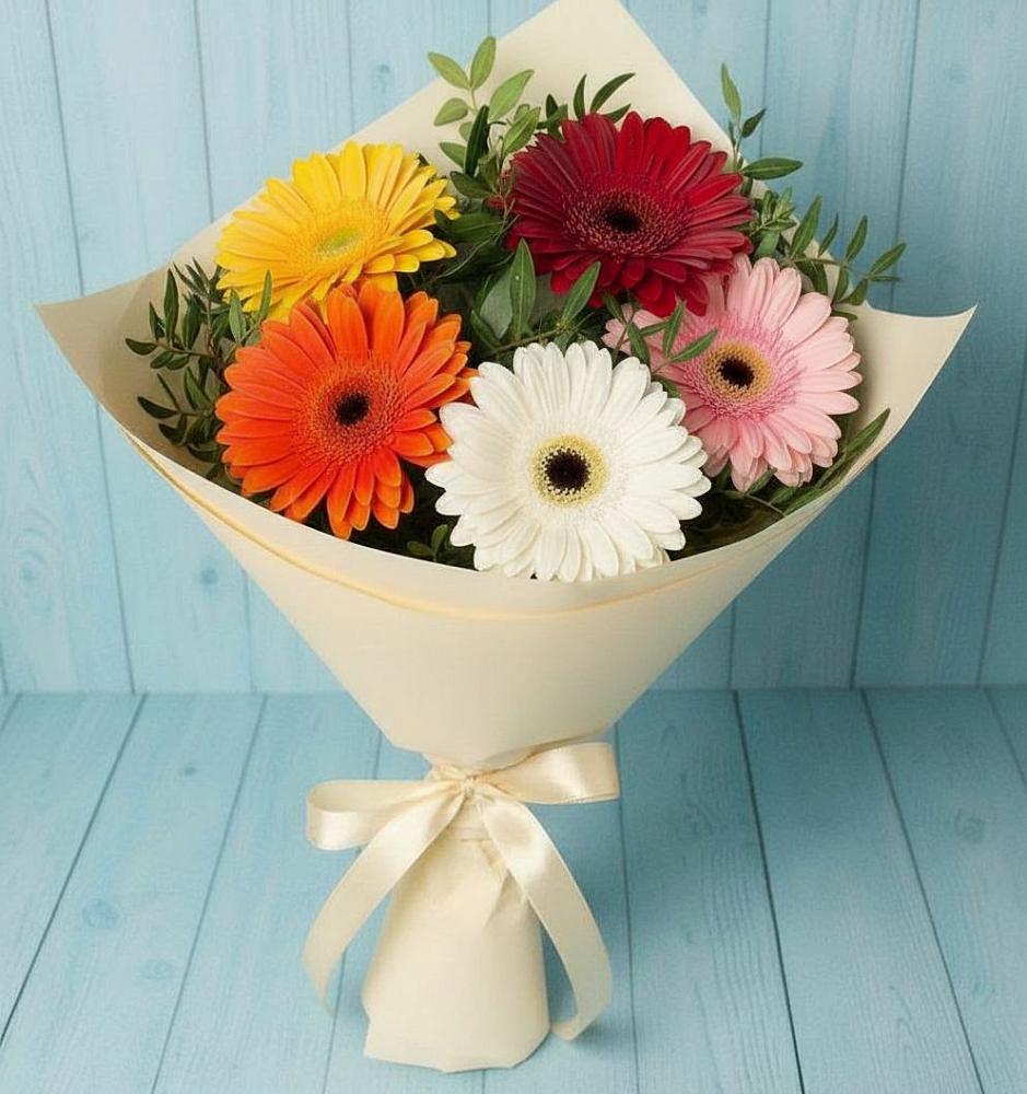 Букет цветов из: Герберы в Северодвинске