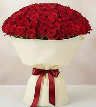 Букет 101 Красная роза Милано в Северодвинске