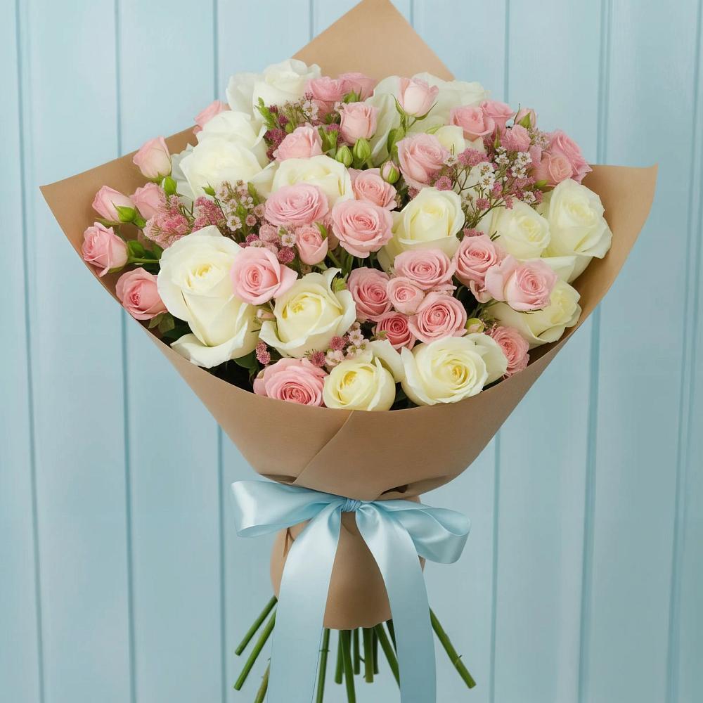 Букет цветов из: Розы в Северодвинске