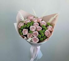 Букет цветов из:  Розы и Хризантемы в Северодвинске