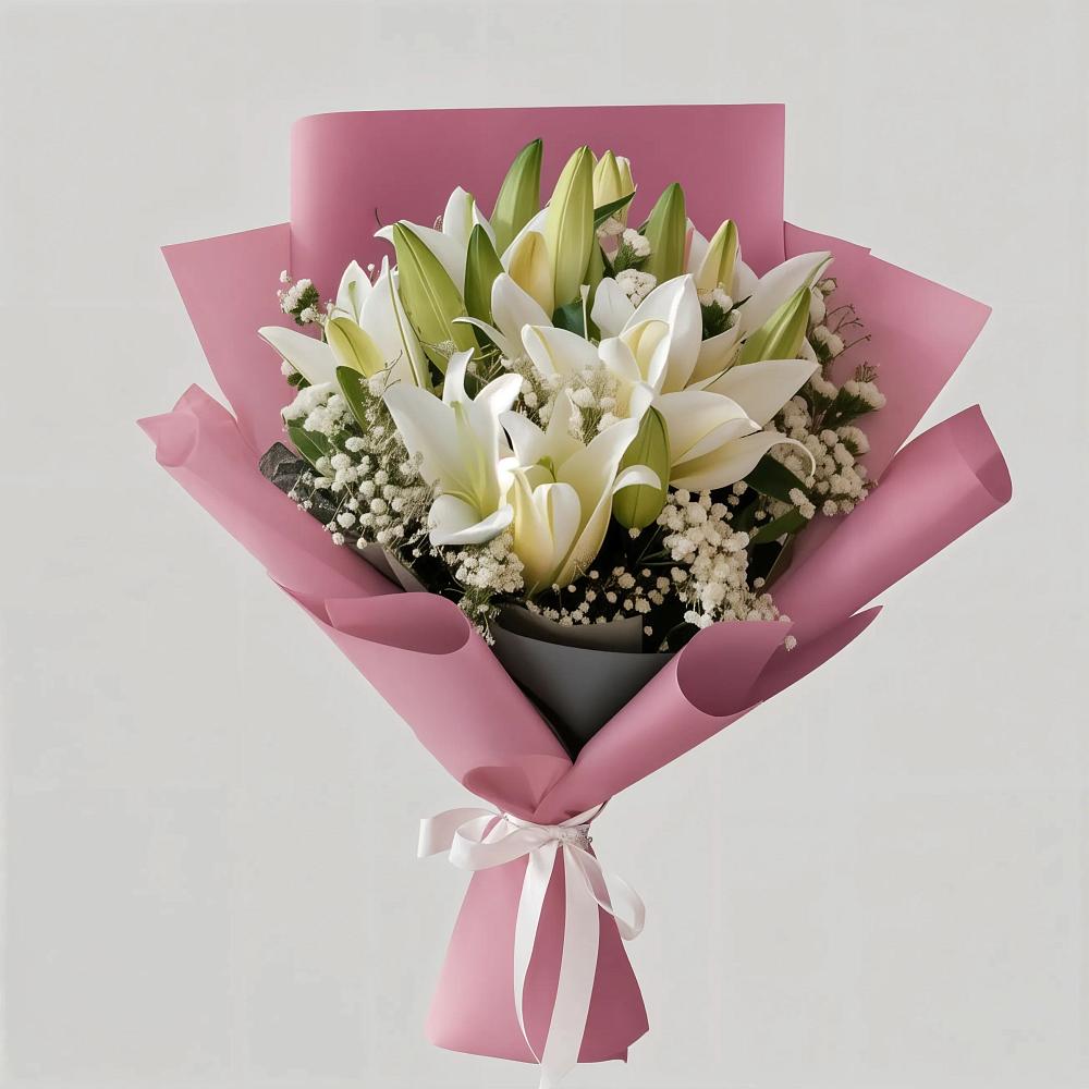 Букет цветов из: Лилии в Северодвинске