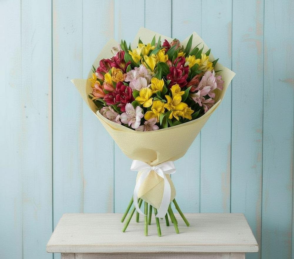 Букет цветов из: Альстромерии в Северодвинске