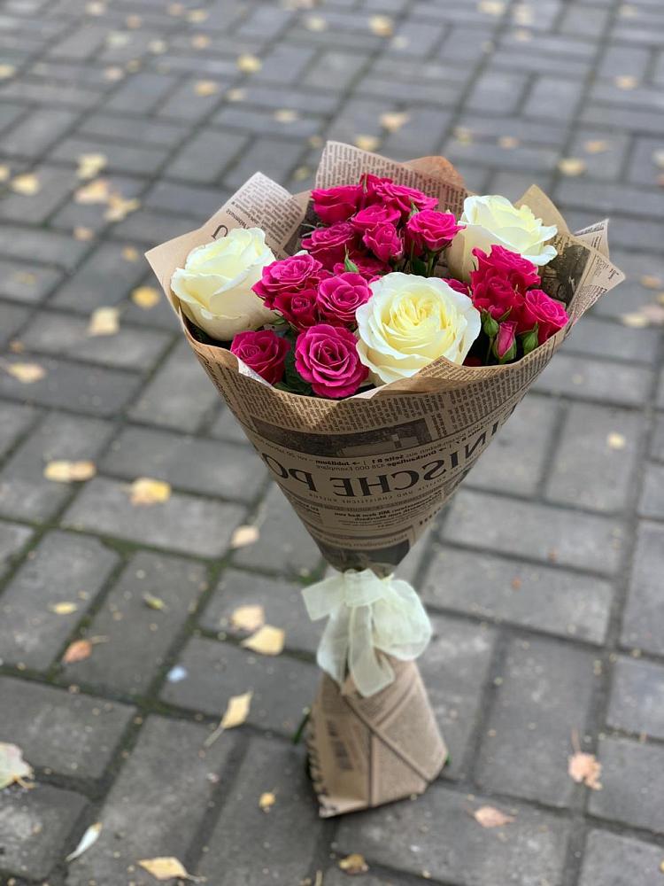 Букет цветов из: Розы в Северодвинске