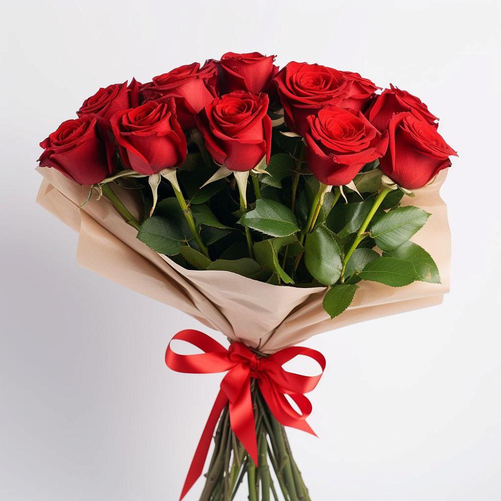 Букет 11 Красных роз Эдлесс Лав в Северодвинске