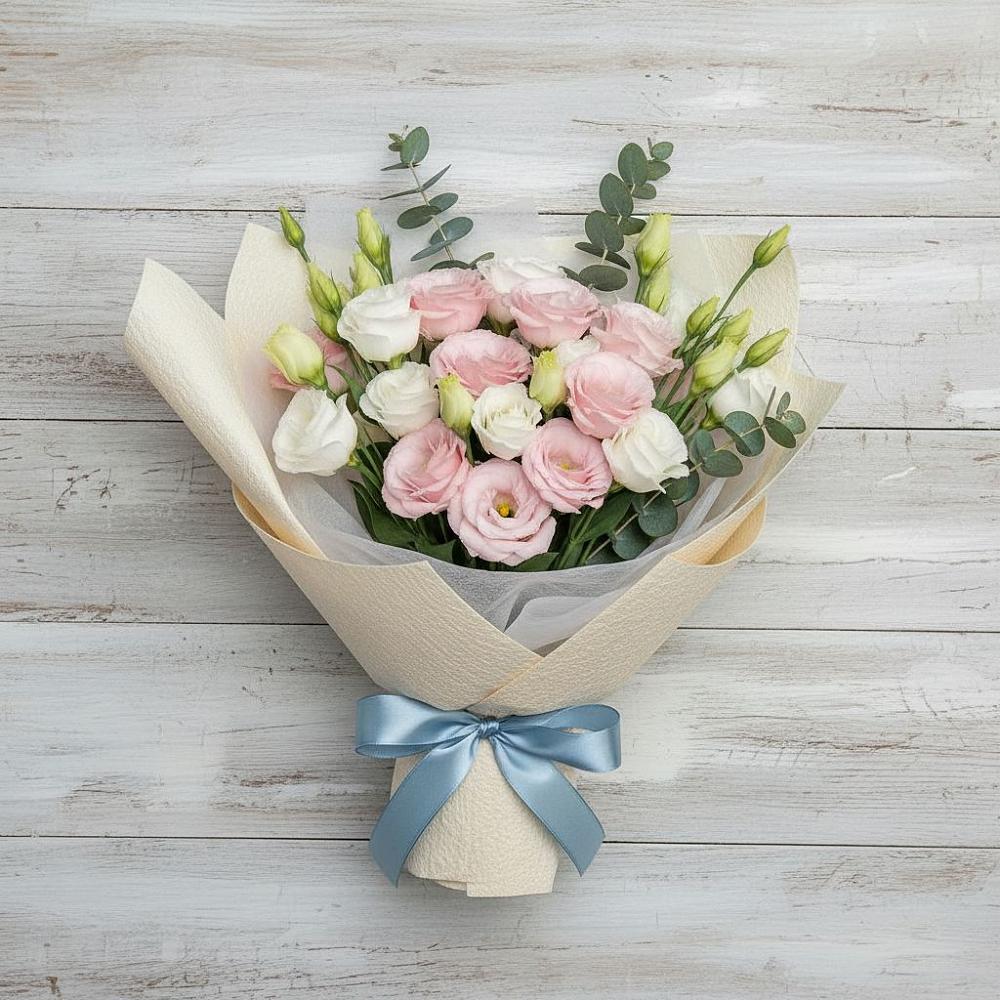 Букет цветов из: Лизиантусы в Северодвинске